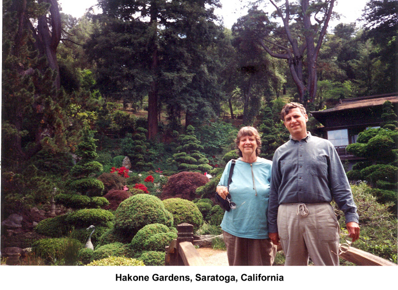 Esther & Matt in Hakone Gardens